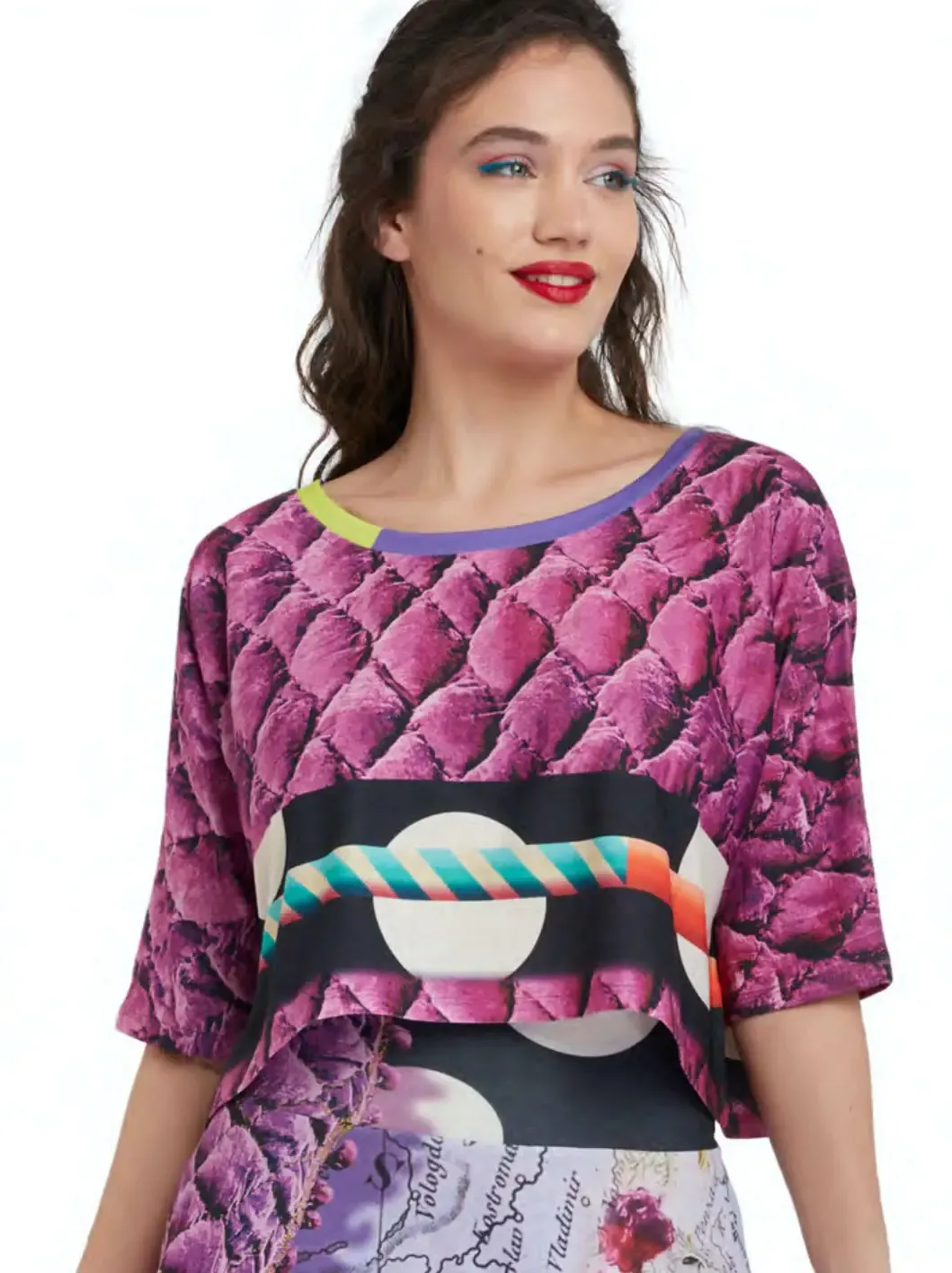 IPNG: Mermaiden Shuffle Blouse T-Mini