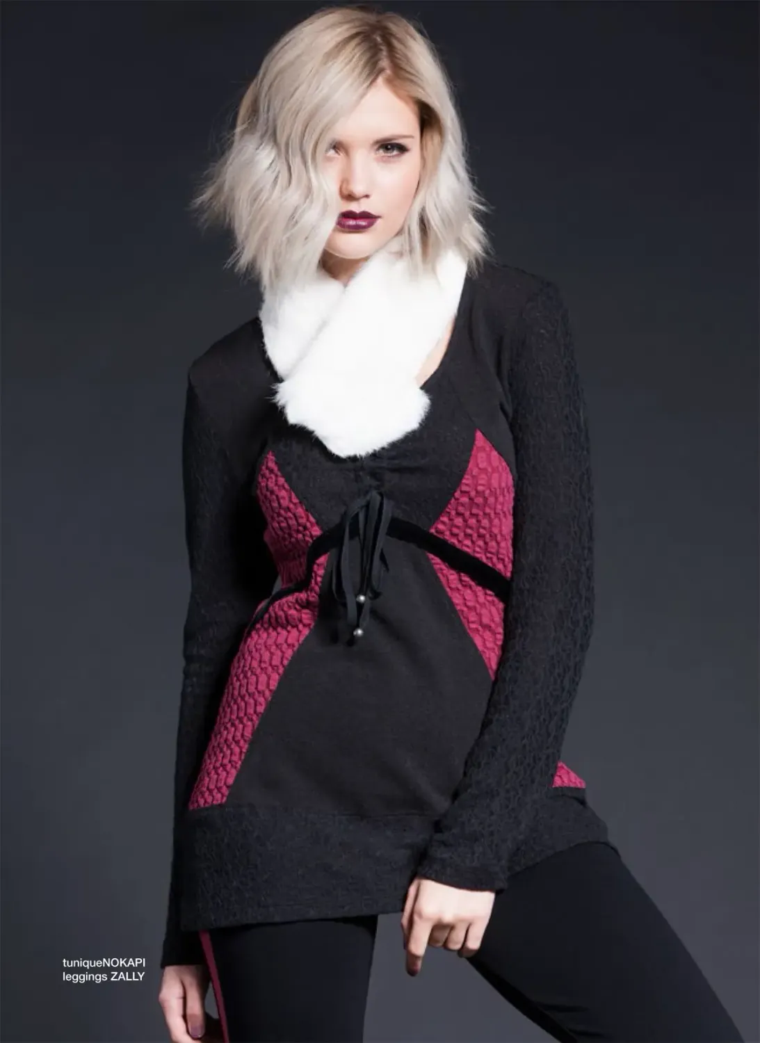Maloka: Rose Bodice Tricot Tunic (2 Left!)