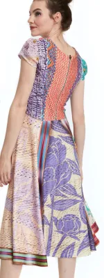 IPNG: Red Hot Illusion Zip Dress
