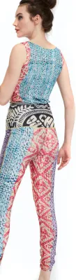 IPNG: Red Hot Illusion Patchwork Top