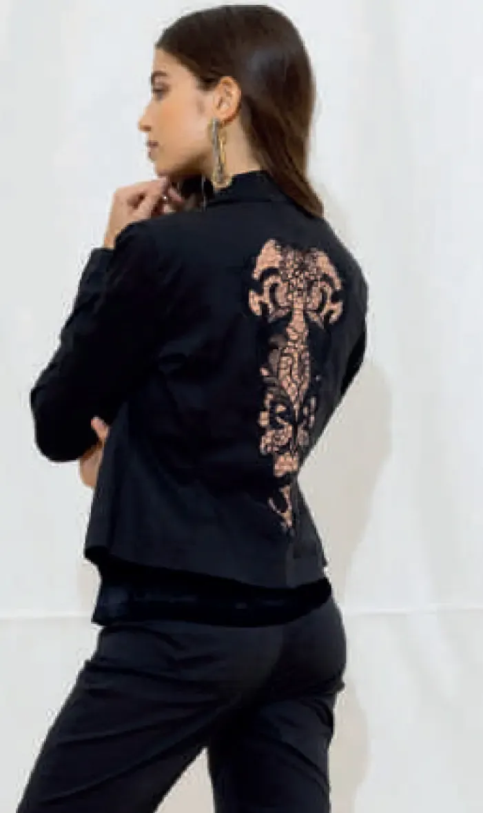 Maloka: Arabesque Soft Denim Jacket