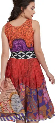 IPNG: Mermaiden Shuffle Illusion Flared Midi Skirt