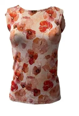 Paul Brial: Princess Orange Poppy T-Shirt