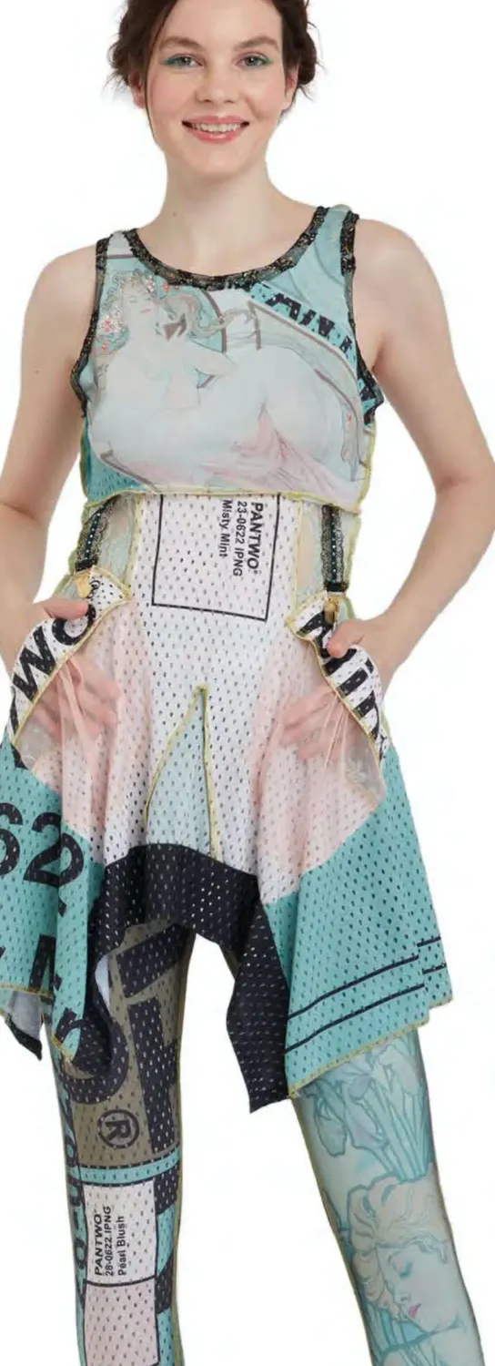 IPNG: Pantwo Greek Goddesses Gypsy Shirt Tunic