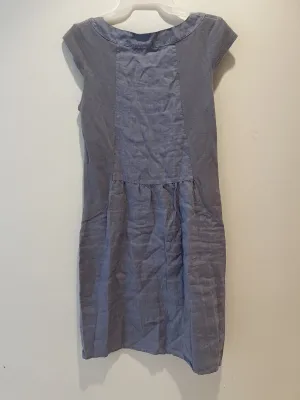 Luna Luz: Linen Sheath Dress in Dusk