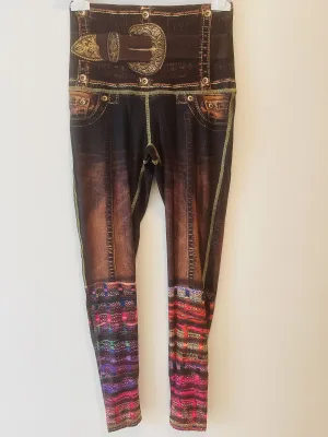 IPNG: Chocolate Factory Illusion Legging