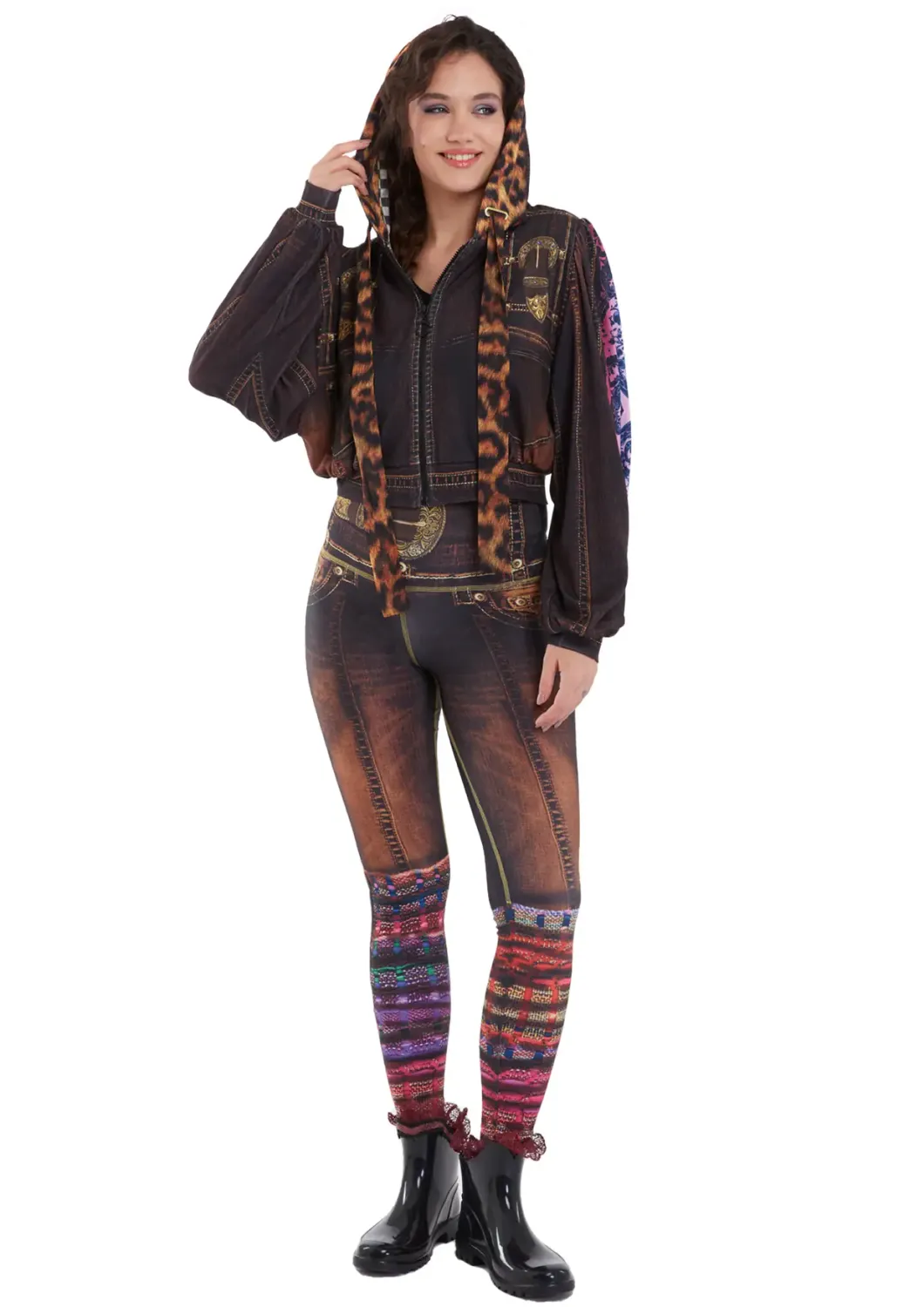 IPNG: Chocolate Factory Illusion Legging