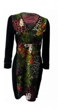 Maloka: Magic Safari Contrast Dress