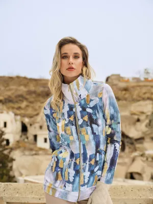 Simply Art Dolcezza: Abstract 2021 Zip Art Jacket