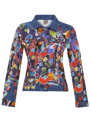 Simply Art Dolcezza: Provencal Market Soft Denim Art Jacket