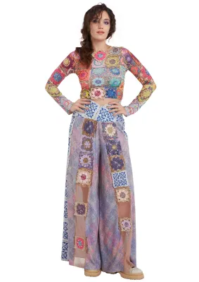 IPNG: Hot Shot Crochet Cross Belt Pants