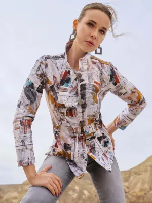 Simply Art Dolcezza: Kamiros Abstract Art Jacket