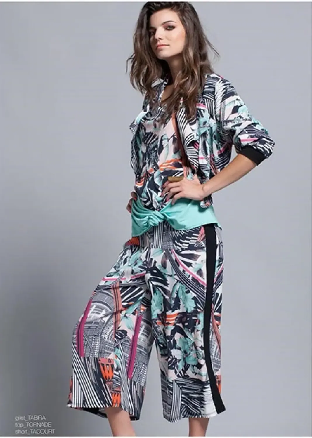 Maloka: Tropical Tornado Culotte Pant (2 Left!)
