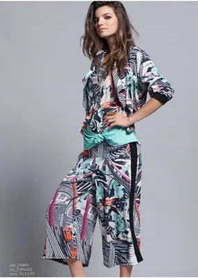 Maloka: Tropical Tornado Culotte Pant (2 Left!)