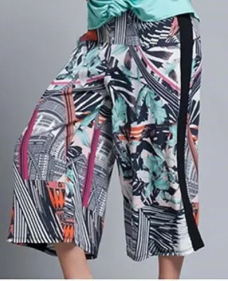 Maloka: Tropical Tornado Culotte Pant (2 Left!)