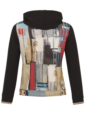 Simply Art Dolcezza: Vivacity Abstract Art Hoodie Jacket