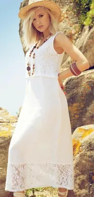 Maloka: Rose Embroidered Linen Dress (More Colors, Few Left!)