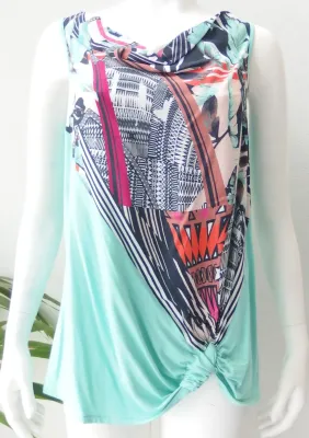 Maloka: Asymmetrical Tropical Tornado Tunic