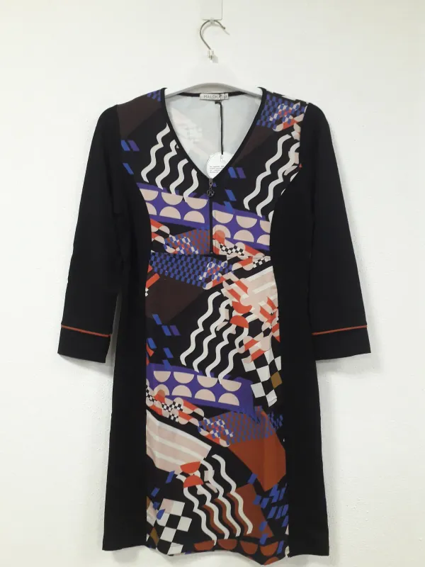 Maloka: Esmeralda Contrast Dress