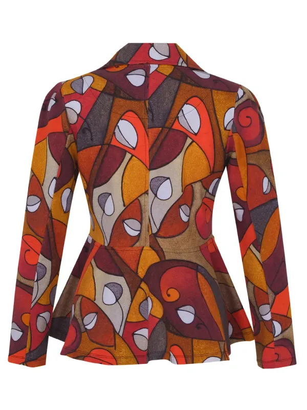 Simply Art Dolcezza: Albero Della Vita Abstract Art Blazer