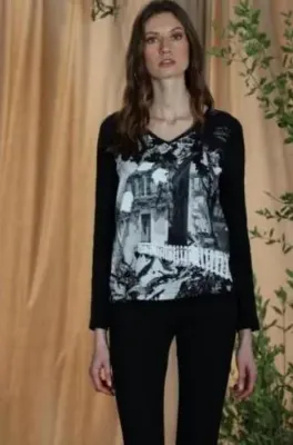 Maloka: On The Fence In Black &amp; White Art T-Shirt