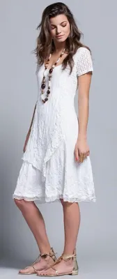 Maloka: Double Cut Crushed Petal Sundress (1 Left!)
