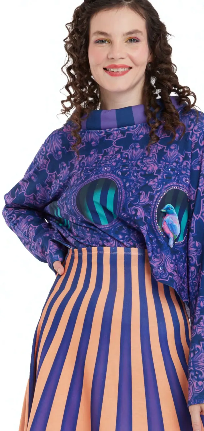 IPNG: Found My Friend Purple Blouse