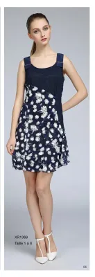 L33 Paris: Darling Daffodils Asymmetrical Dress (2 Left!)