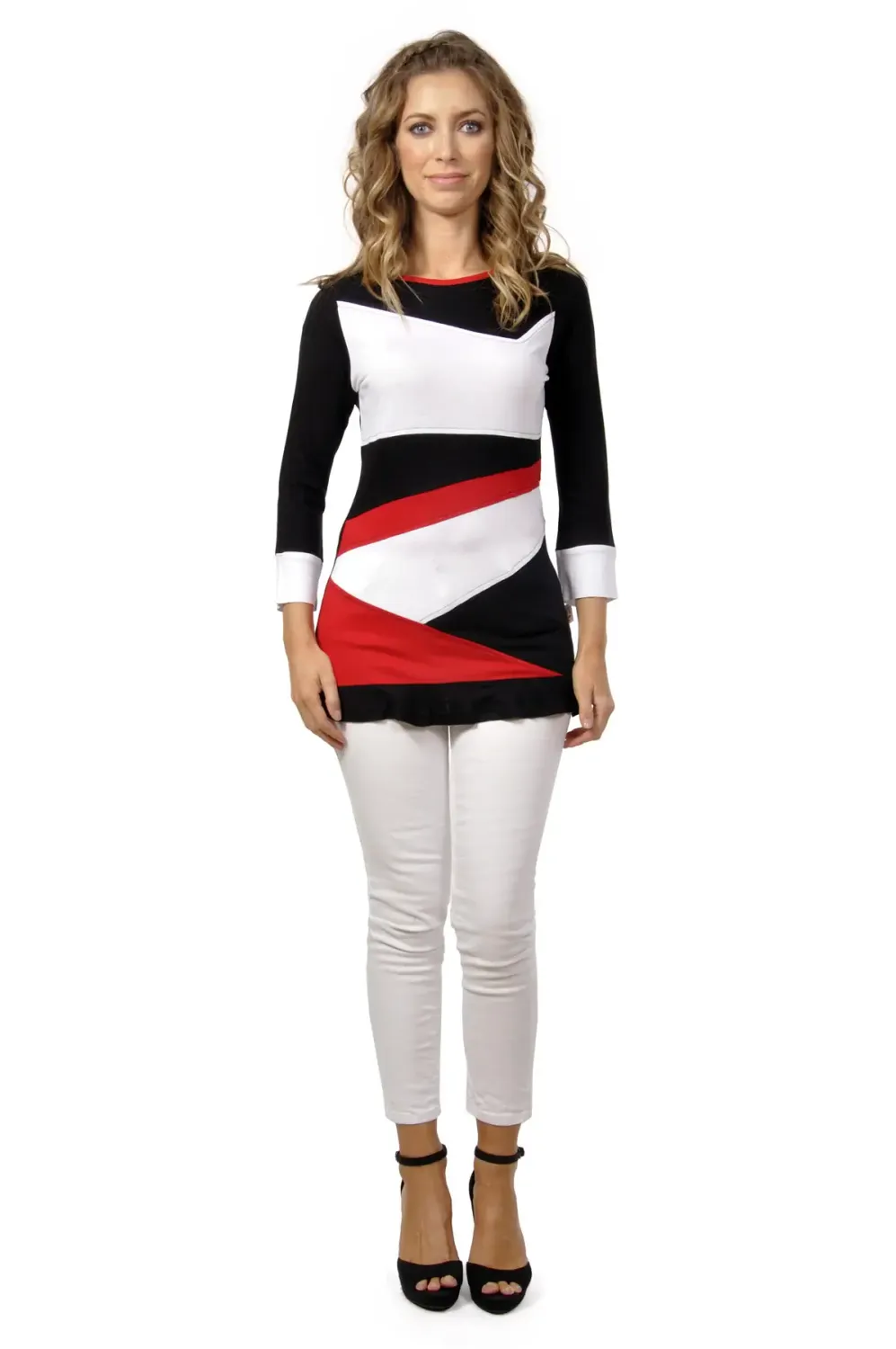 Savage Culture: Dress Me Up Color Block Tunic Suzette
