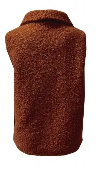 Paul Brial: Caramel Teddy Pocket Vest