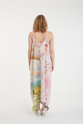 IPNG: Summer Maths Shake Four Corners Maxi Dress