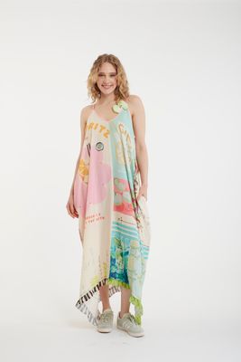 IPNG: Summer Maths Shake Four Corners Maxi Dress