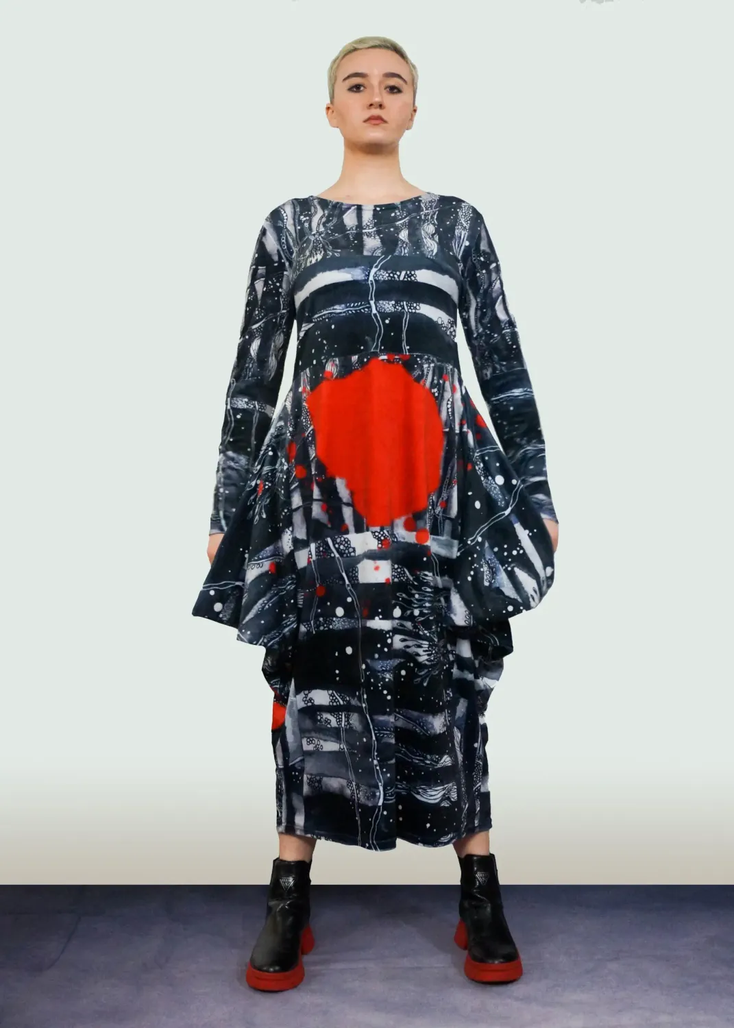 Kaziuki: Red Dot Bunny Dress