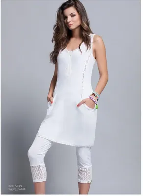 Maloka: Pockets &amp; Petals Long Tunic (Many Colors!)