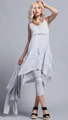 Maloka: Asymmetrical Diamond Cut Long Tunic/Dress (Many Colors!)