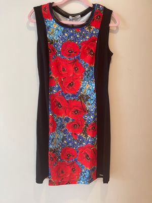 Maloka: Poppies Are Red Contrast Art Dress