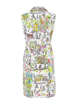 Dolcezza: Love The City Button Dress
