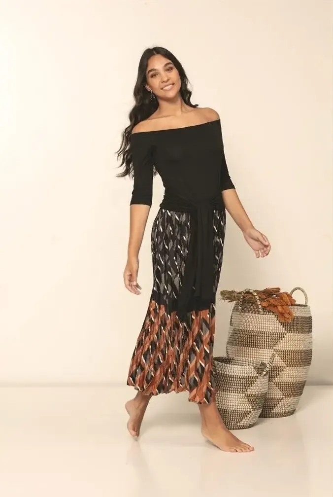 Paul Brial: Van Gogh's Sunflowers In A Distance Maxi Dress