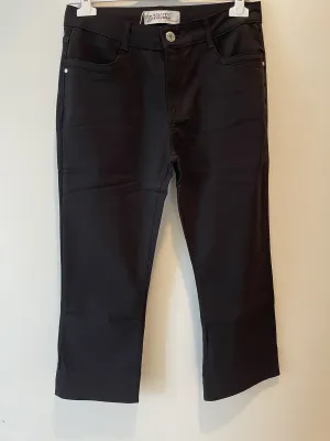 Dolcezza: Denim Feel Capri Pants/Jeans