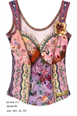 IPNG: I Bloom Baby Pink Tank Top