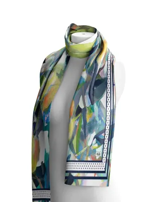 Simply Art Dolcezza: Orangerie 4 Wearable Art Scarf