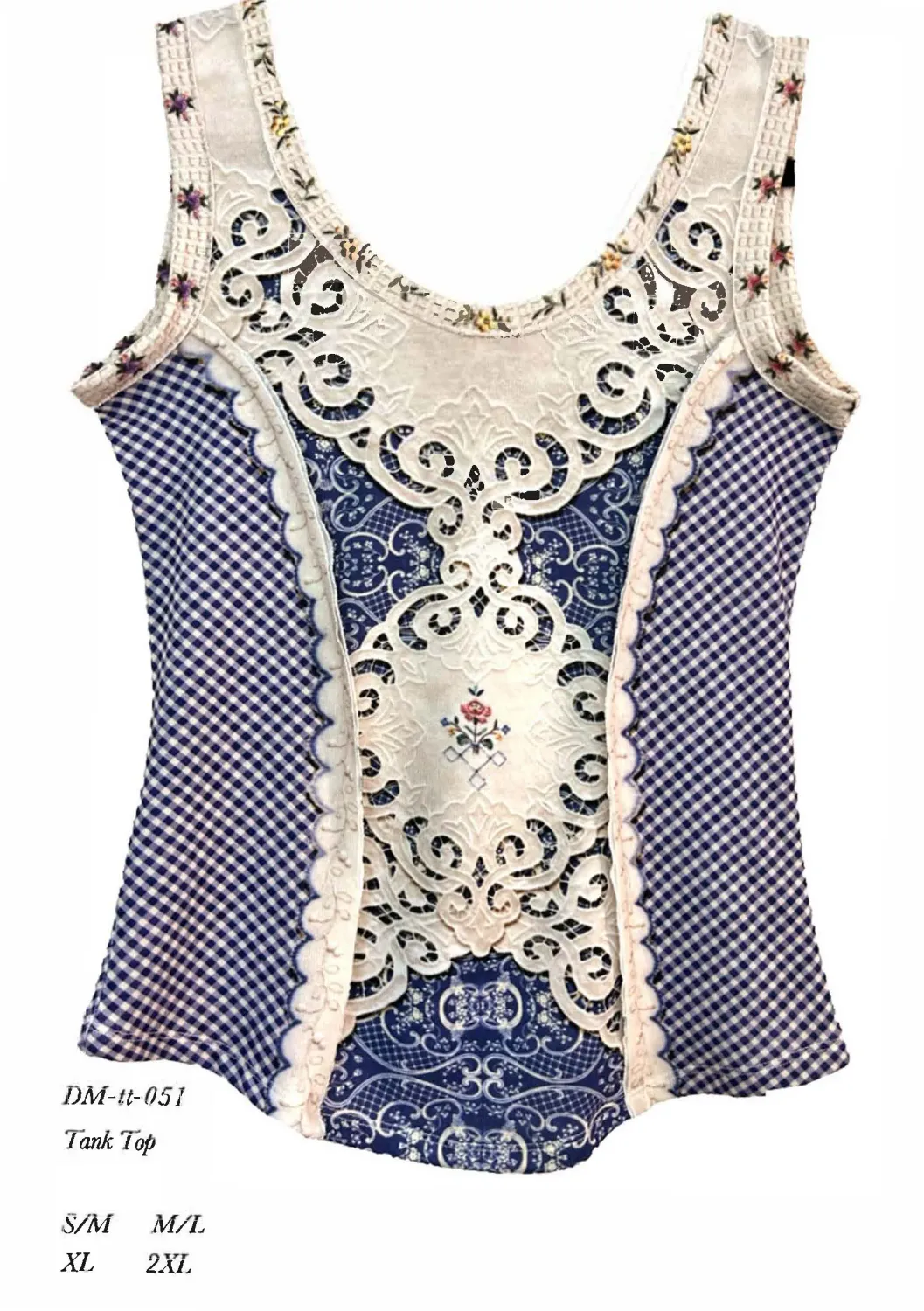 IPNG: Delicate Me Rosette Tank Top