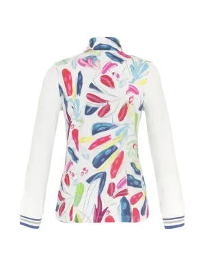 Simply Art Dolcezza: Tropical Trace II  Art Zip Jacket