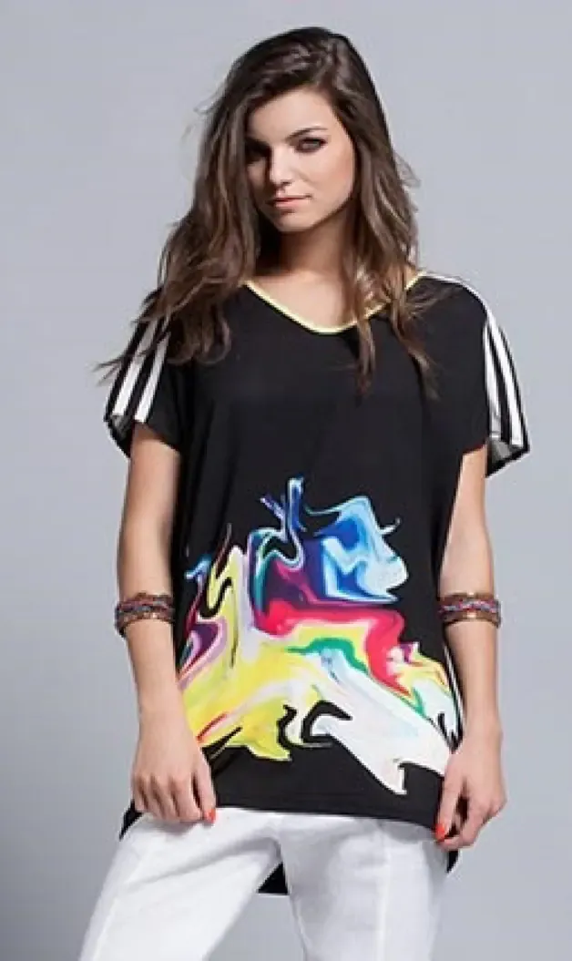 Maloka: Splash Me Sexy Silky Tunic