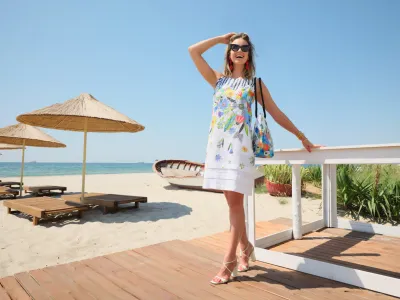 Simply Art Dolcezza: New Bouquet Coming Soon Art Linen Dress