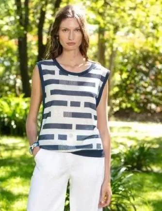 Maloka: Boxed Beauty Tricot Top