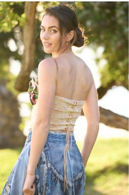 IPNG: Fuzzy Reflections Blooming Corset