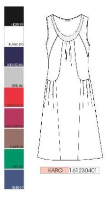 Maloka: Catch the Sea Breeze Asymmetrical Sundress (Black Only, 1 Left!)