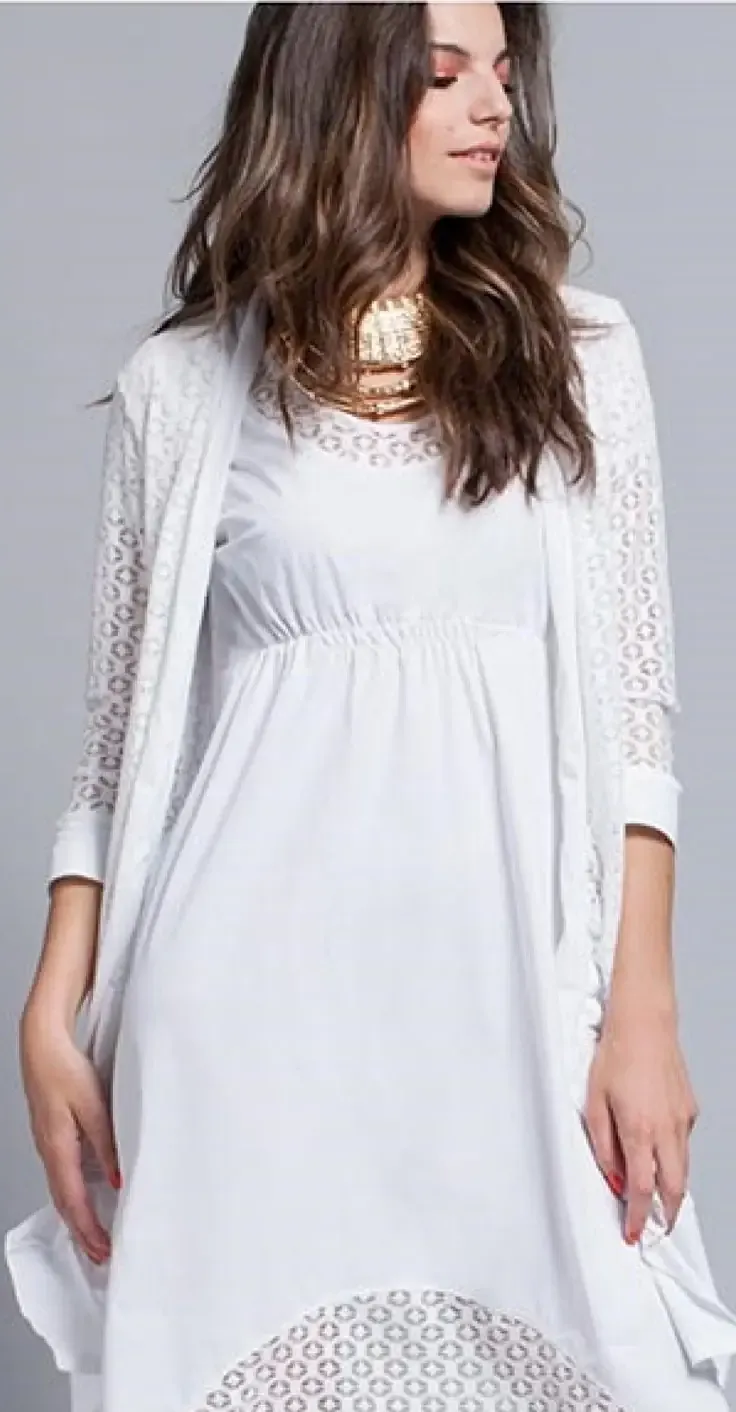 Maloka: Kitty Cat Silhouette Long Bolero (1 Left!)
