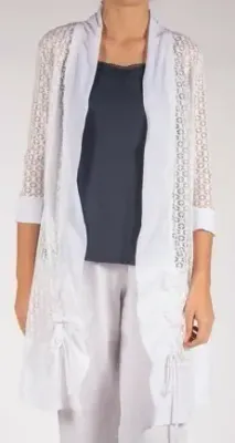 Maloka: Kitty Cat Silhouette Long Bolero (1 Left!)